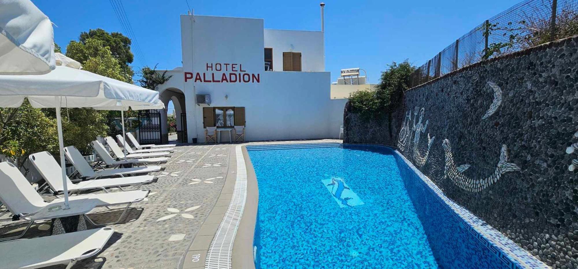 Hotel Palladion Karterádos Eksteriør billede